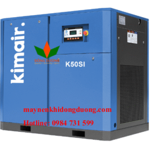 K100SI – Máy nén khí trục vít đôi 1 cấp, sử dụng mô tơ IP54